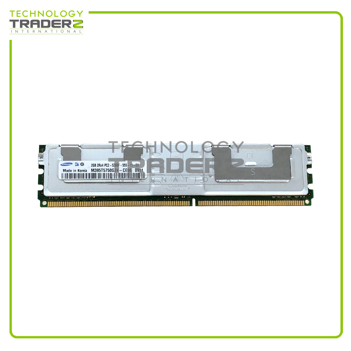 再入荷アイテム LOT 10 M395T5750GZ4-CE66 Samsung 2GB PC2-5300 DDR2-667MHz バッグ